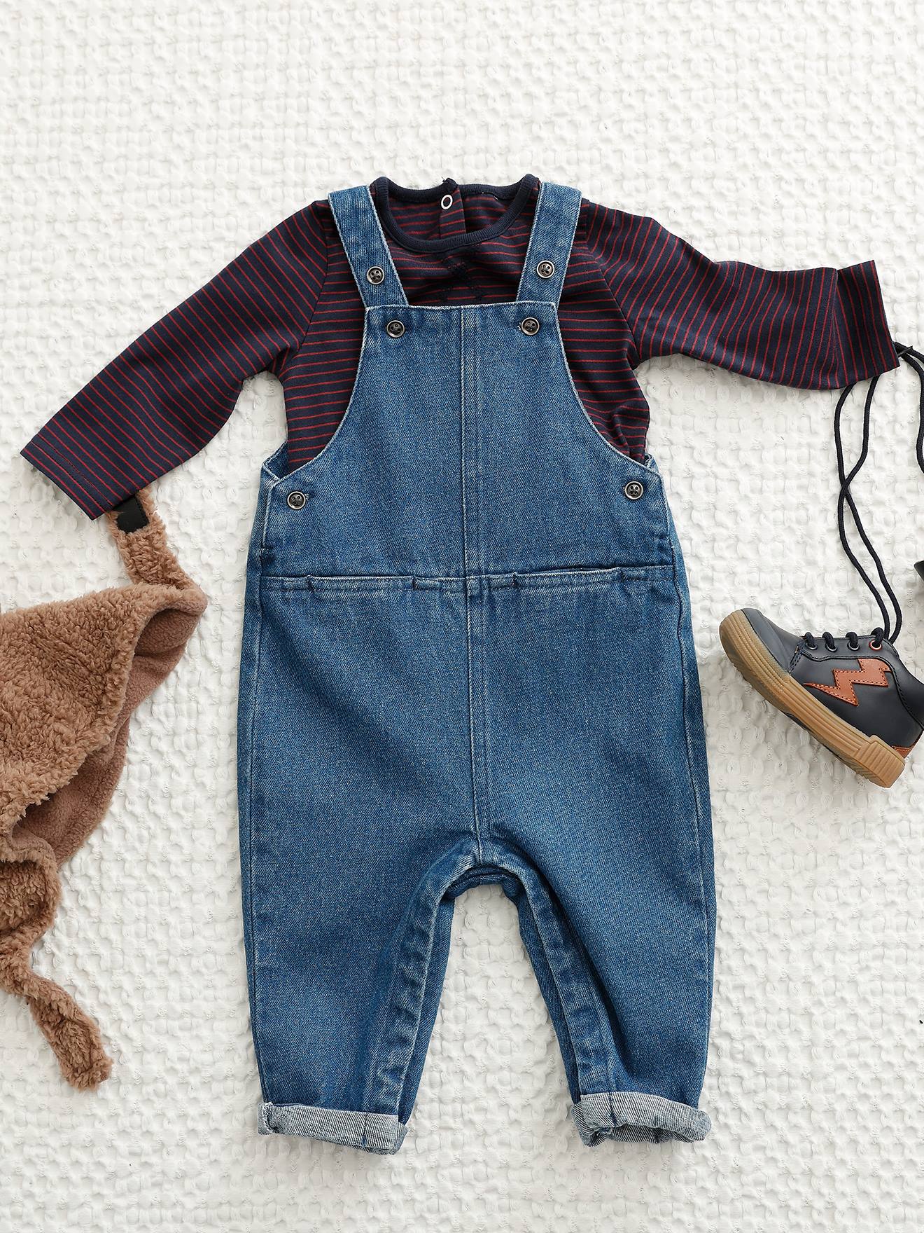Blue 8Y discount 80% Kiabi dungaree KIDS FASHION Baby Jumpsuits & Dungarees Jean 