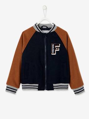 College Style Jacket For Boys Blue