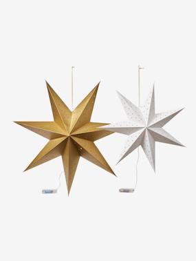 Set of 2 Light-Up Stars multi