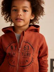 Boys-Cardigans, Jumpers & Sweatshirts-Jacket with Zip, for Boys