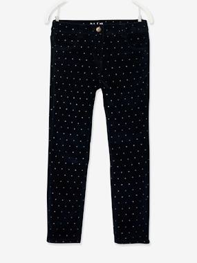 MorphologiK Slim Leg Corduroy Trousers with Iridescent Dots