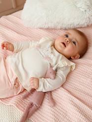 Baby-Bodysuits & Sleepsuits-Long Sleeve Bodysuit Top for Babies, Little Mice