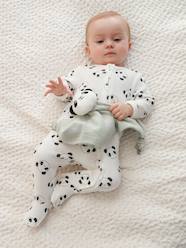 Baby-Pyjamas-Pack of 2 Velour Sleepsuits for Babies, Pandas