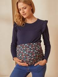 Maternity-Oeko Tex® Belly Wrap with Floral Print for Maternity
