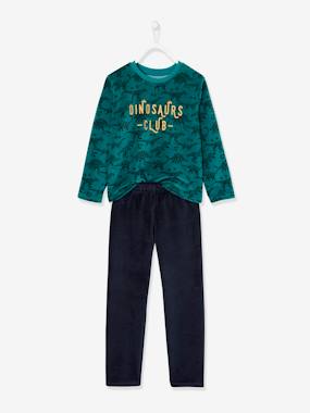 Long Velour Pyjamas