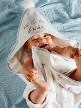 Bath Cape Mitt in Organic Cotton* Mini Compagnie