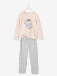 Girls-Nightwear-Velour Fox Pyjamas for Girls