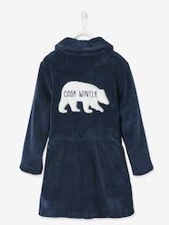 Boys-Nightwear-Bathrobe in Polar Fleece