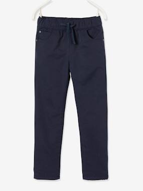 Straight Leg Indestructible Trousers Lined in Polar Fleece