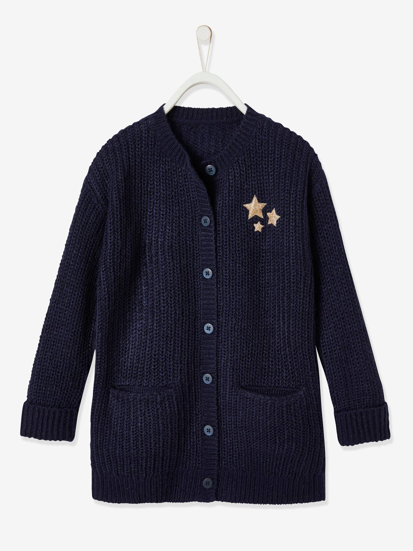 girls long cardigan