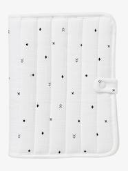 Nursery-Changing Bags-Medical Records Cover in Cotton Gauze