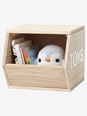 Toys Storage Cube wood