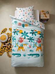 Bedding Sets-Bedding & Decor-Duvet Cover + Pillowcase Set for Children, Crocodile Theme
