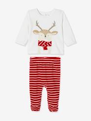 Baby-Pyjamas-Velour Christmas Pyjamas for Babies