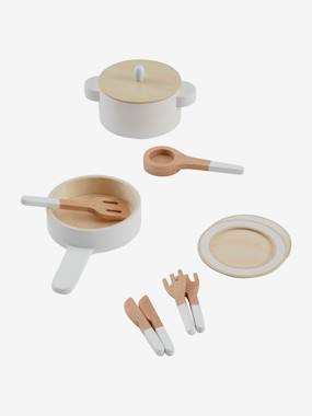 Utensils Set in FSC Wood multi