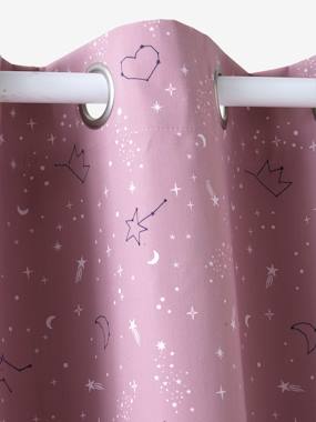 Blackout Curtain Miss Constellation print