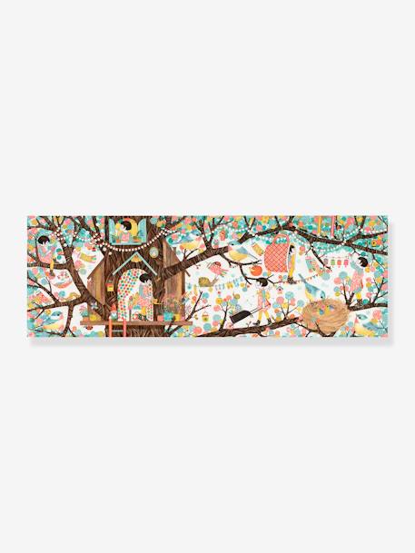 Tree House Puzzle - 200 Pieces - by DJECO YELLOW MEDIUM SOLID WTH DESIGN 