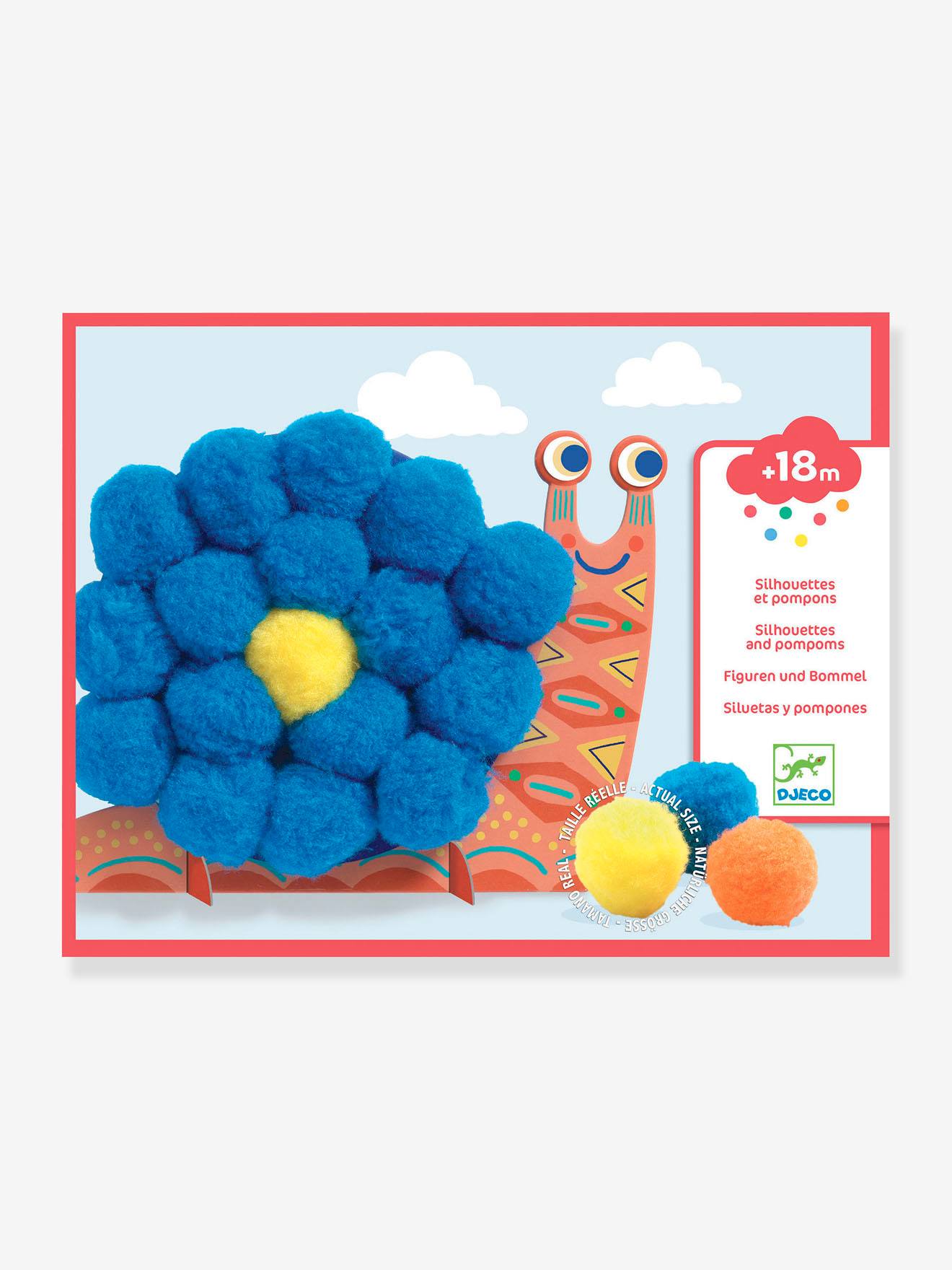 My First Collages with Pompoms - Soft Animals