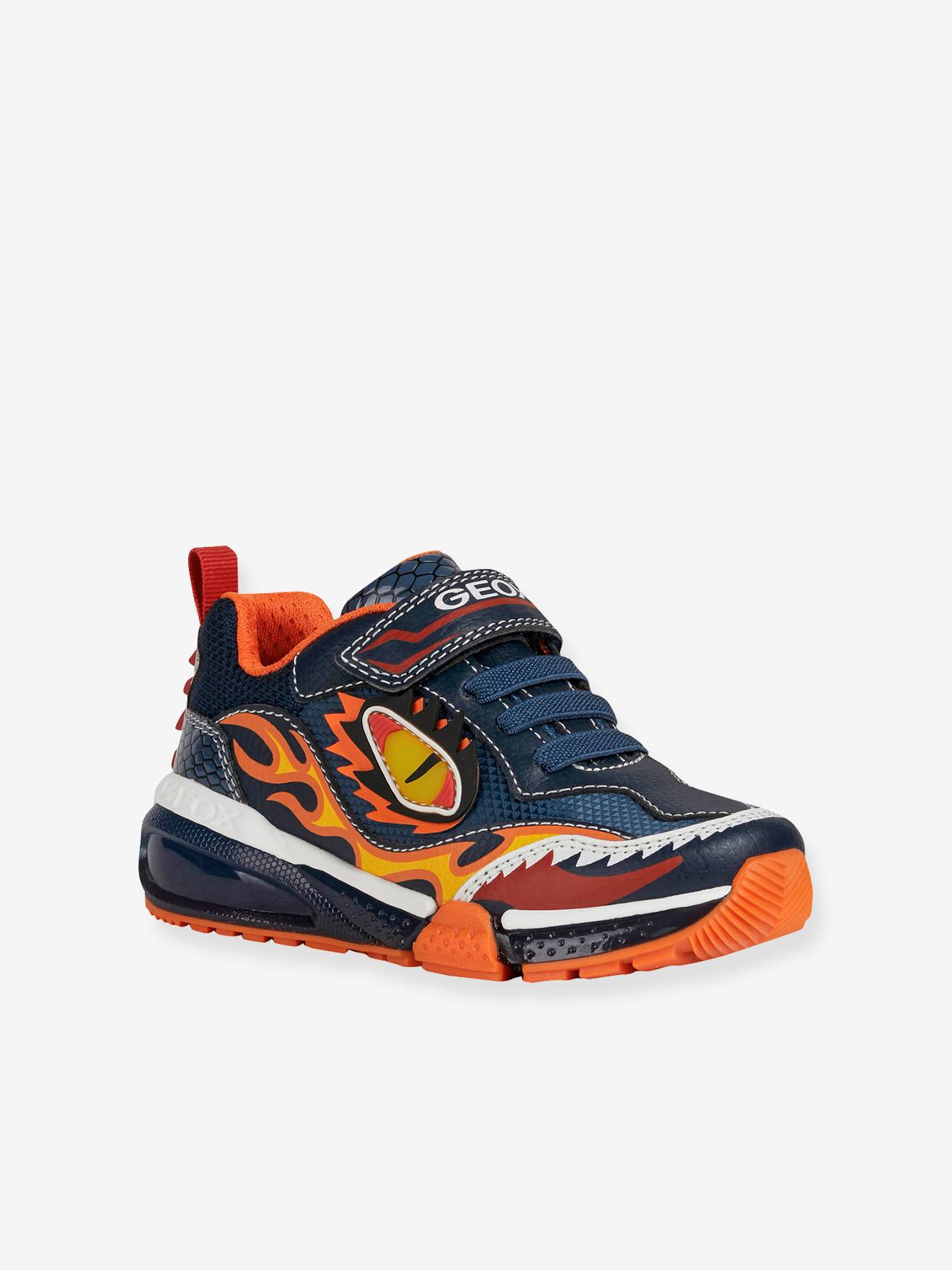 boys orange trainers