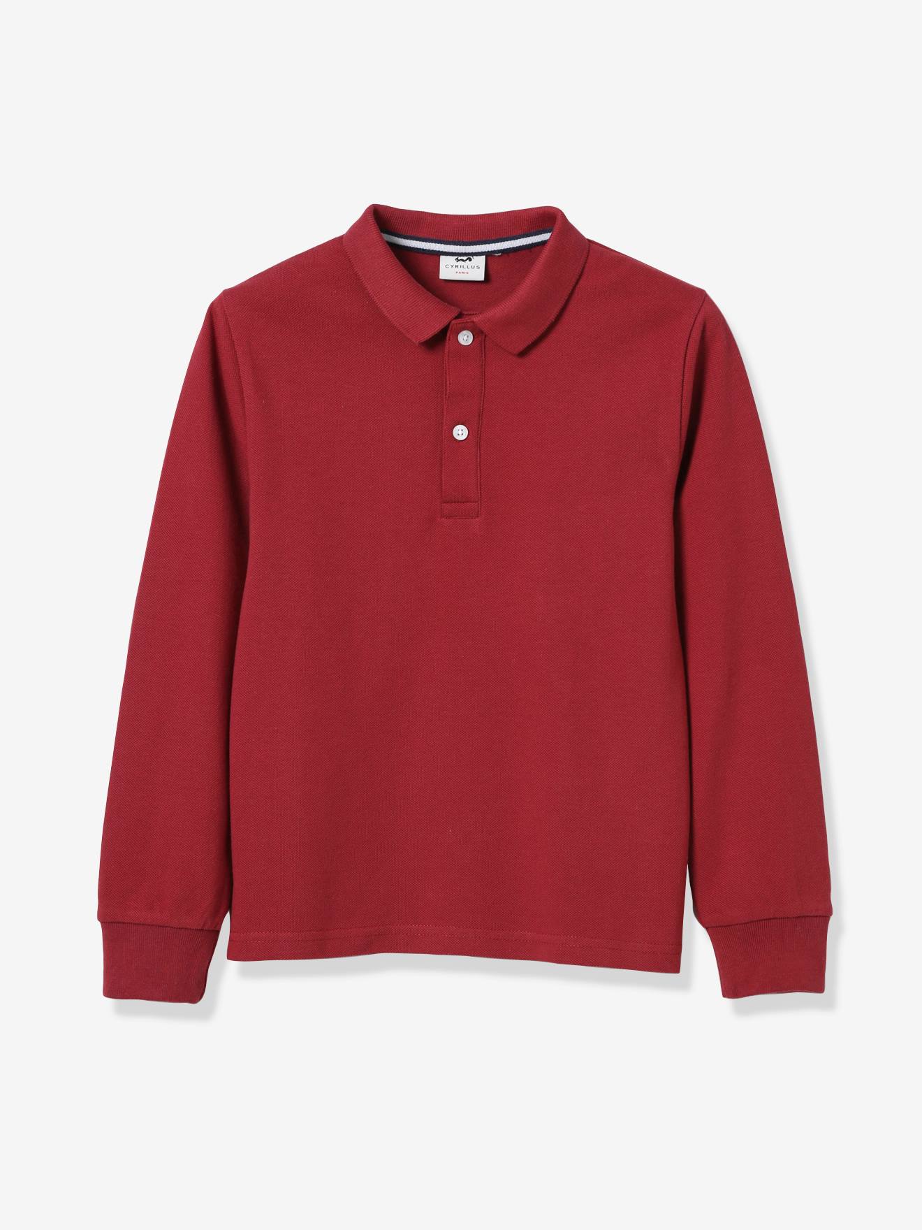 boys maroon polo