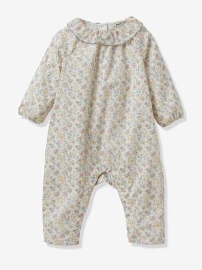 Baby s Liberty floral padded jumpsuit liberty ella libby