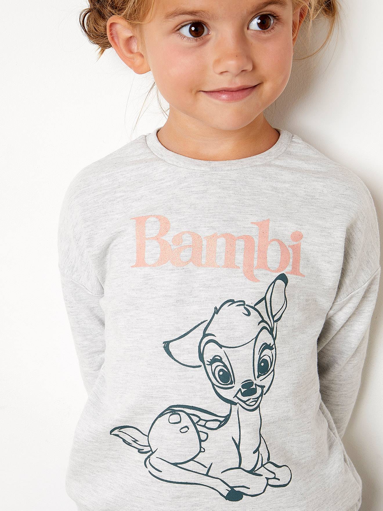 Sweatshirt for Girls, Bambi by Disney(r) grey