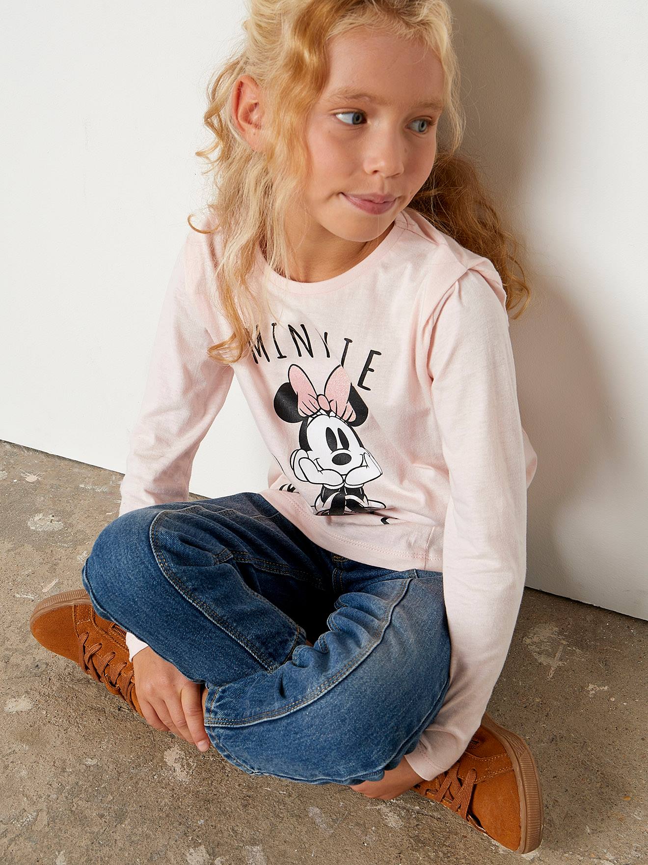 Girls minnie best sale mouse tops