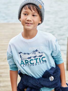 Arctic Exploration Dip-Dye Effect Top