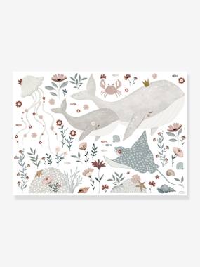 Under the Sea Sticker Sheet by LILIPINSO light solid with design