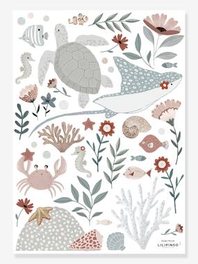 Ocean Dream Sticker Sheet by LILIPINSO light solid with design