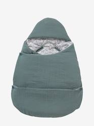 Baby-Outerwear-Baby Nests-Transformable Baby Nest in Cotton Gauze