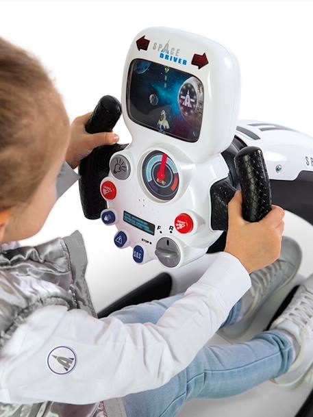Space Driver Driving Simulator - SMOBY WHITE LIGHT SOLID 