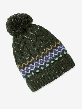 Jacquard Knit Beanie