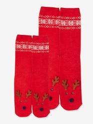 Girls-Underwear-Pack of Christmas Socks for Girls + Adults, Oeko-Tex®