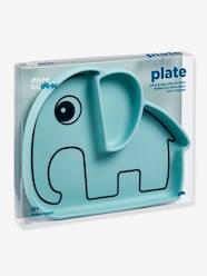 Nursery-Mealtime-Elphee Stick&Stay Plate in Silicone, DONE BY DEER