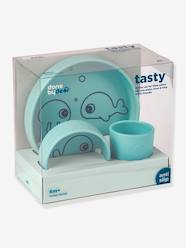 Nursery-Mealtime-3-Piece Sea Friends Dinner Set in Silicone, DONE BY DEER