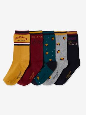 Pack of 5 Pairs of Freestyle Socks Oeko-Tex multi