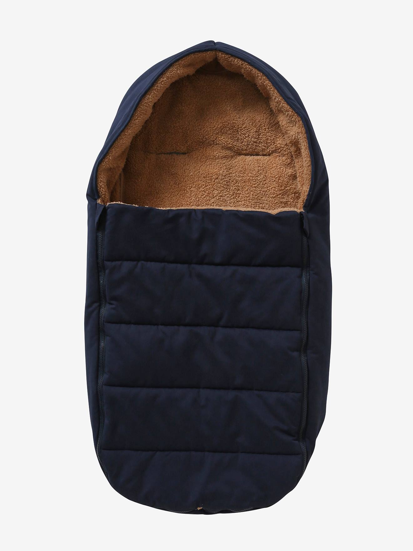 Footmuff for Pushchair in Water-Repellent Fabric dark blue