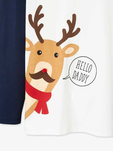 Special Christmas Family Capsule Pyjamas for Men, Oeko-Tex® Beige 