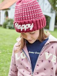 Girls-Accessories-Winter Hats, Scarves, Gloves & Mittens-Oeko Tex® Jacquard Knit Beanie for Girls