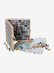 Toys-Traditional Board Games-Box of 50 Classical Games in FSC® Wood
