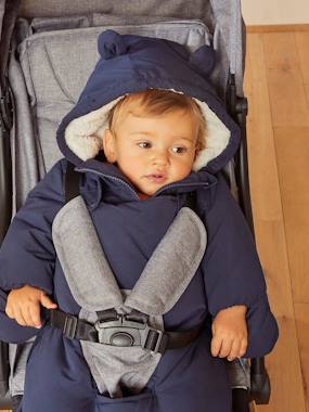 Click to view product details and reviews for 2 In 1 Pramsuit Jacket For Babies Dark Blue.
