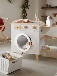Toys-Role Play Toys-Washing Machine & Iron in Wood - Wood FSC® Certified