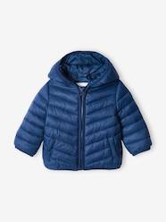 Baby-Outerwear-Lightweight Padded Jacket with Hood for Babies