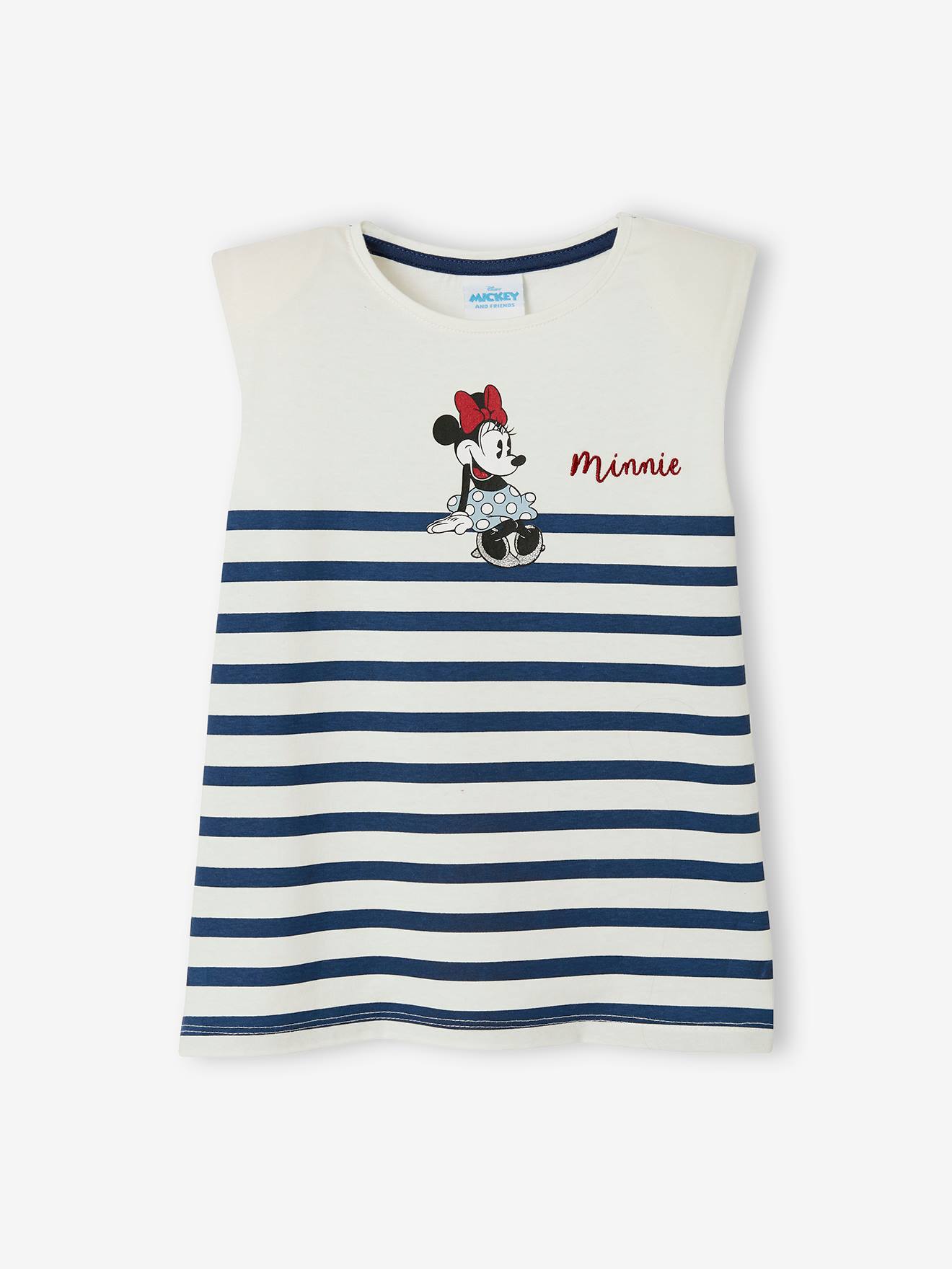Minnie Mouse T-shirt by Disney(r), for Girls beige light striped