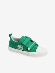 Shoes-Touch-Fastening Trainers in Fancy Canvas for Boys