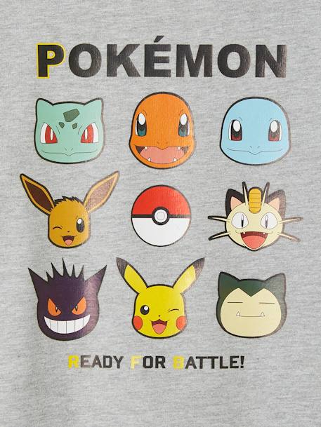 Pokémon® Sweatshirt in Fleece for Boys GREY MEDIUM SOLID WITH DESIGN 