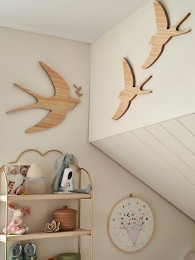 Set of 3 Wall Swallows light