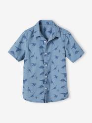 Boys-Shirts-Short Sleeve Dinos Shirt for Boys