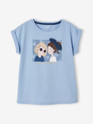 Girls-Tops-T-Shirt with Bow in Relief for Girls